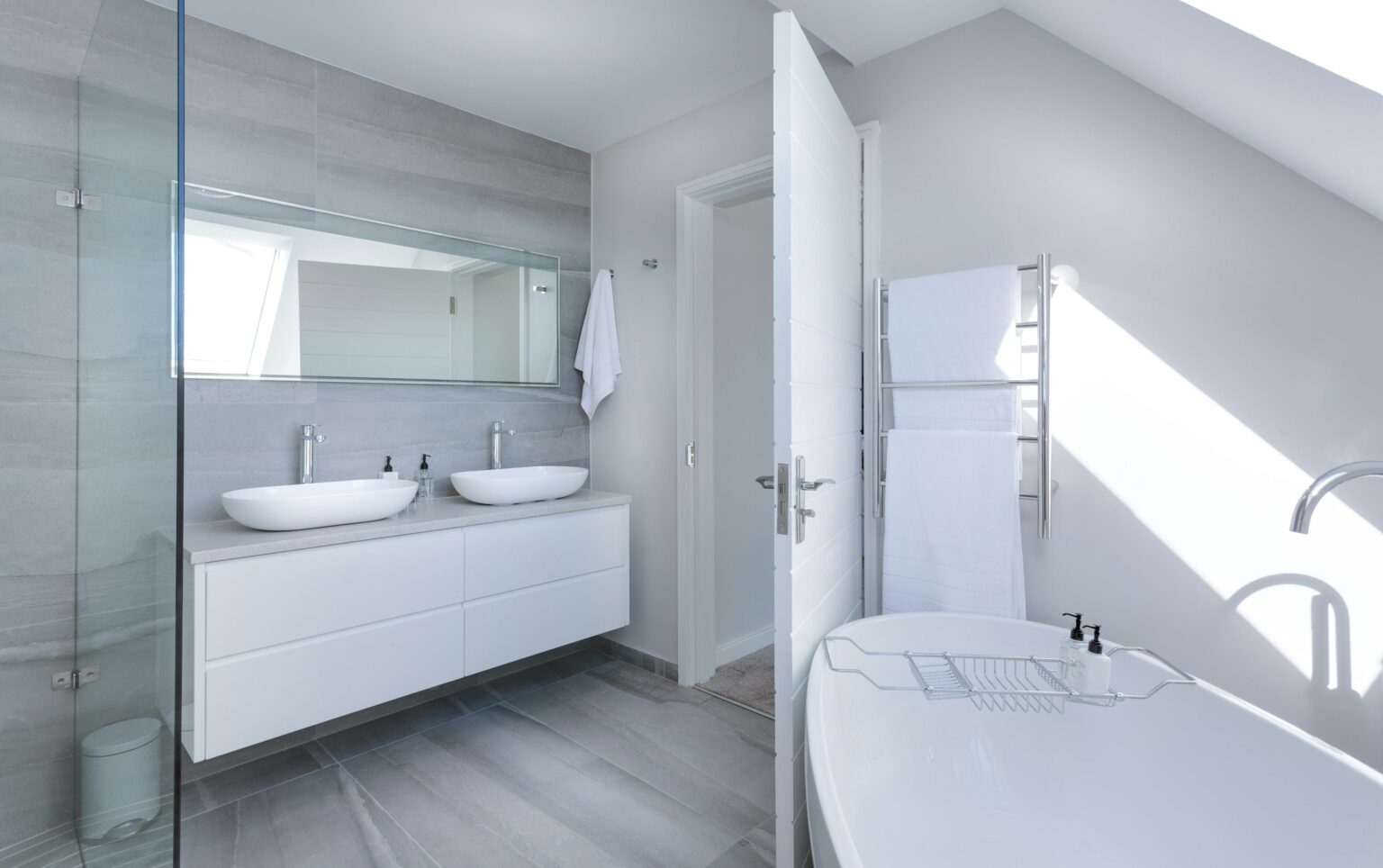 The best post-construction cleaning in Golden. Newly remodeled bathroom in top condition